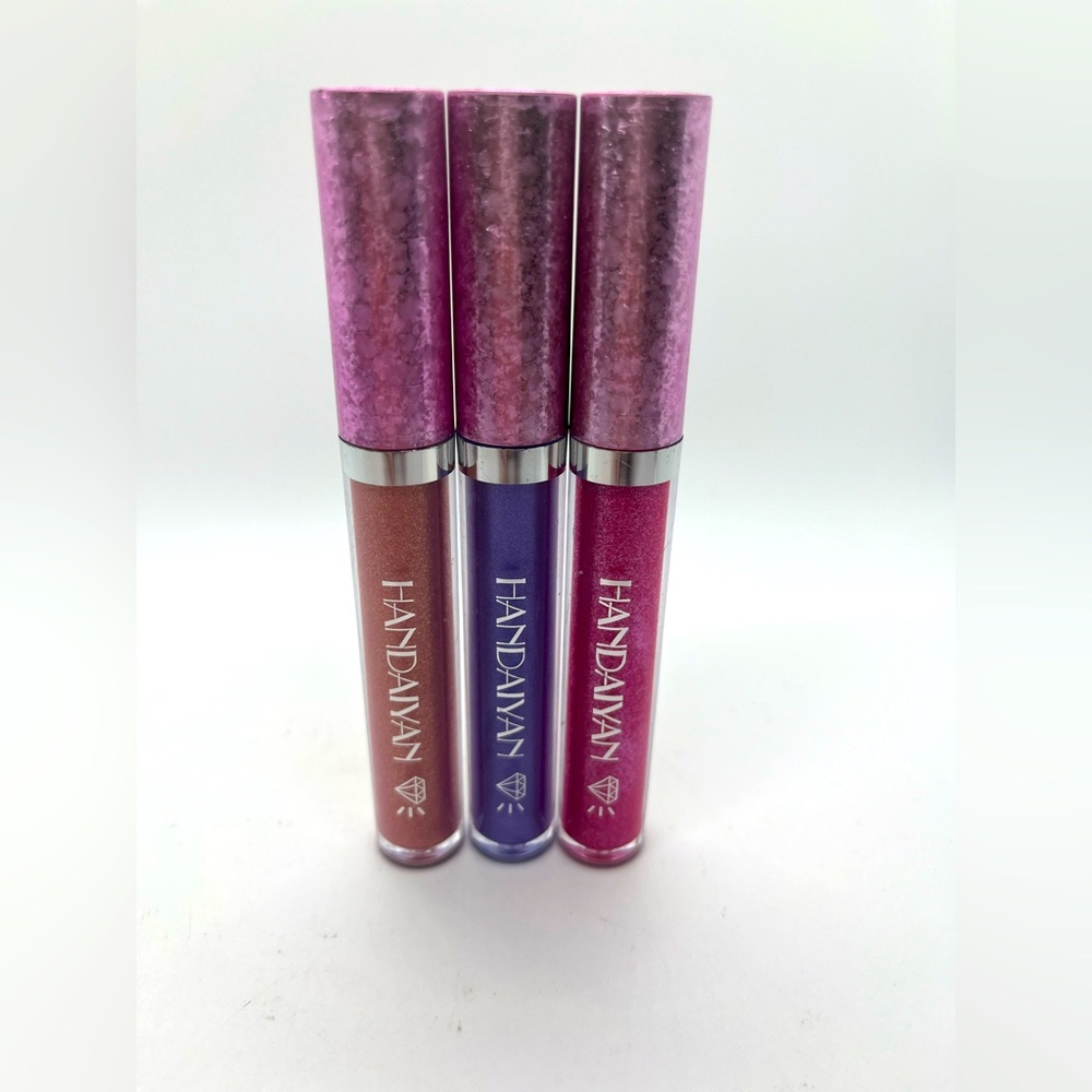 HANDAIYAN Matte Lipstick Liquid Lip Gloss Waterproof Longlasting Shade 02,04 &05